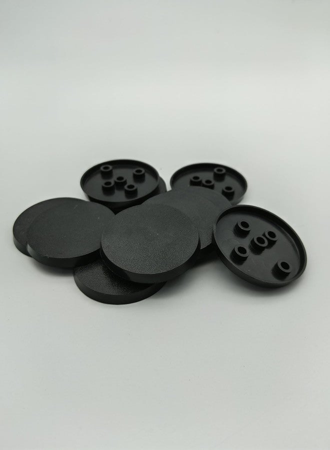WAR BASE WEST 40mm Round Plastic Gaming Bases, Pack of 10, Compatible with Warhammer 40K and Age of Sigmar - Image 2